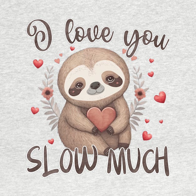 I Love You Slow Much Valentines Day by Nessanya